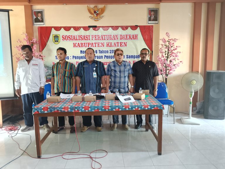 Sosialisasi peraturan daerah kabupaten Klaten no 6 thn 2018 di desa troso