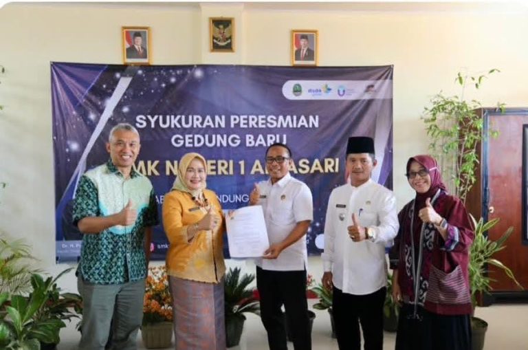 Setelah 10 Tahun Menanti, SMKN 1 Arjasari Akhirnya Miliki Gedung Sendiri