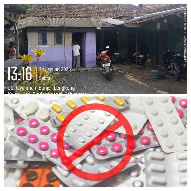 Diduga Peredaran Obat Golongan G di Sindangwangi, Tim Fast Respon Polri Minta APH Bertindak Tegas