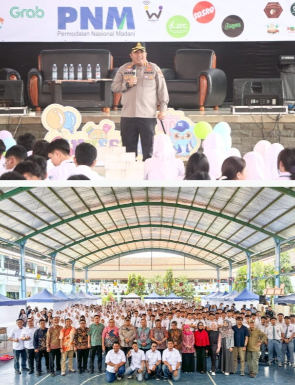 SMAN 1 Kota Cirebon, Adakan Giat Univ day, Kapolresta Cirebon Ajak Pelajar Berprestasi, Taat Hukum, dan Disiplin