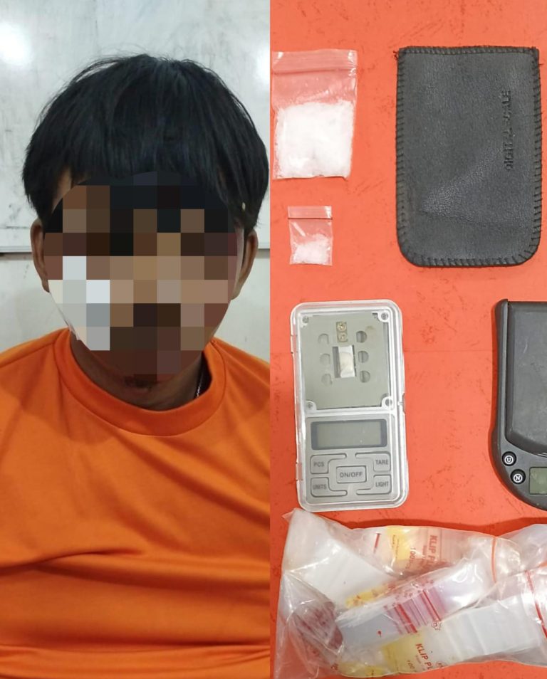 Satres Narkoba Polres Lampung Utara Kembali Amankan Pengedar Sabu