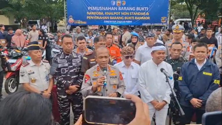 *56 Ribu Lebih Pelanggaran Knalpot Ditindak di Jabar, Polisi Tegaskan Tak Akan Kendur*