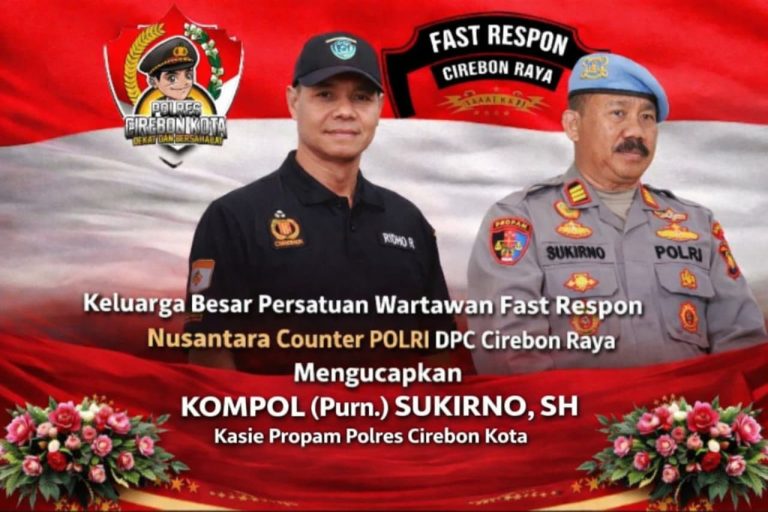 *PW-FRN Counter Polri Apresiasi Dedikasi Kompol (Purn) Sukirno, SH di Polres Cirebon Kota*