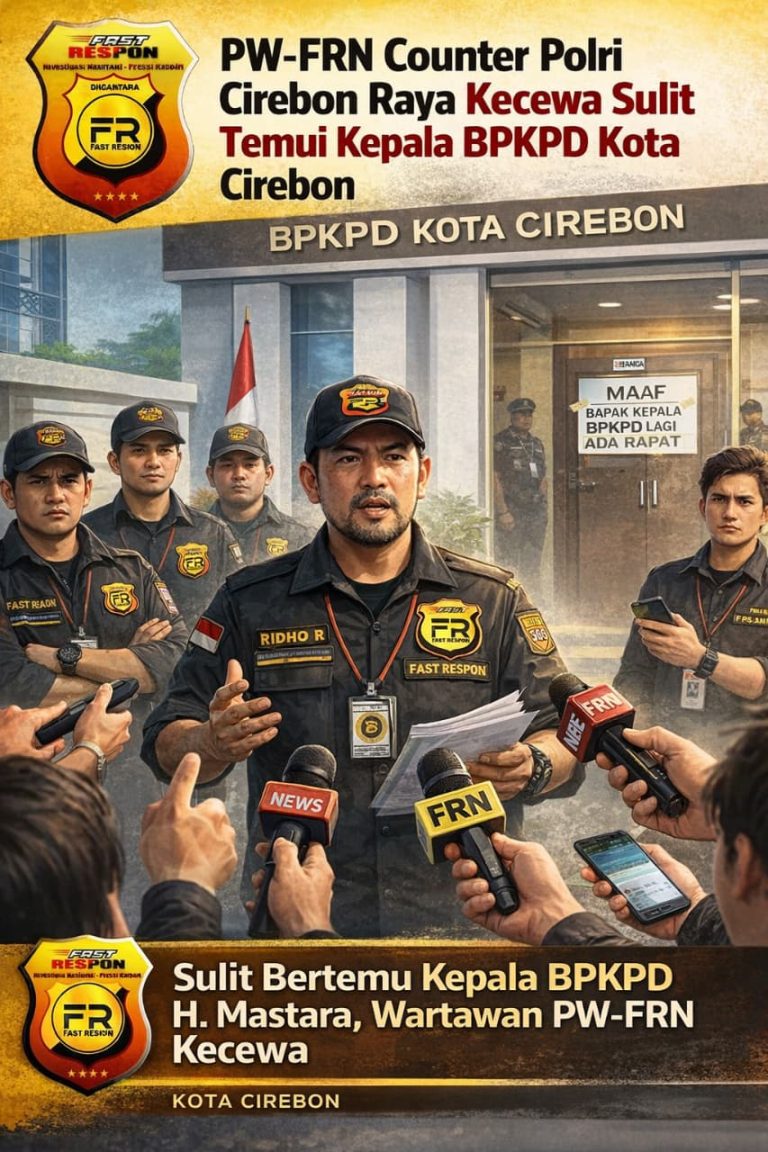 *PW-FRN Counter Polri Cirebon Raya Kecewa Sulit Temui Kepala BPKPD Kota Cirebon*