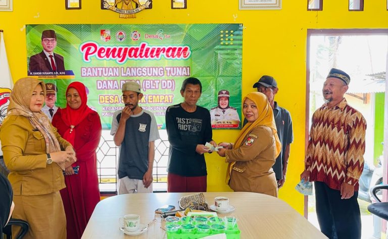 Pemerintah Desa sabuk empat Salurkan BLT Dana Desa Tahap Dua April 2026