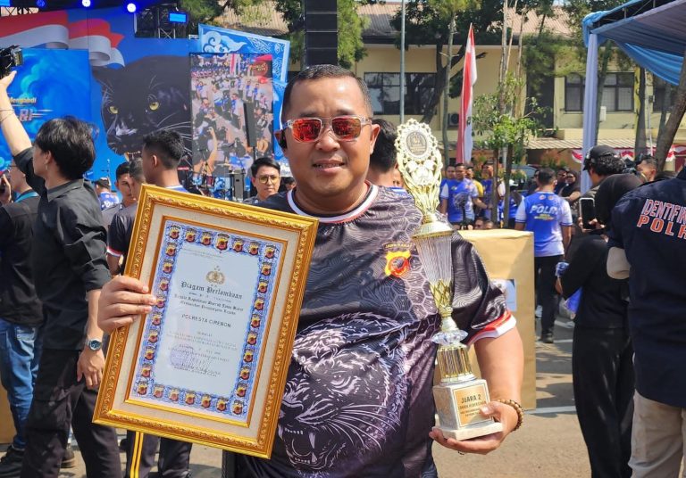 *Polresta Cirebon Raih Juara II Satwil Terbersih di Lingkungan Polda Jabar pada Hari Bhayangkara ke-80*